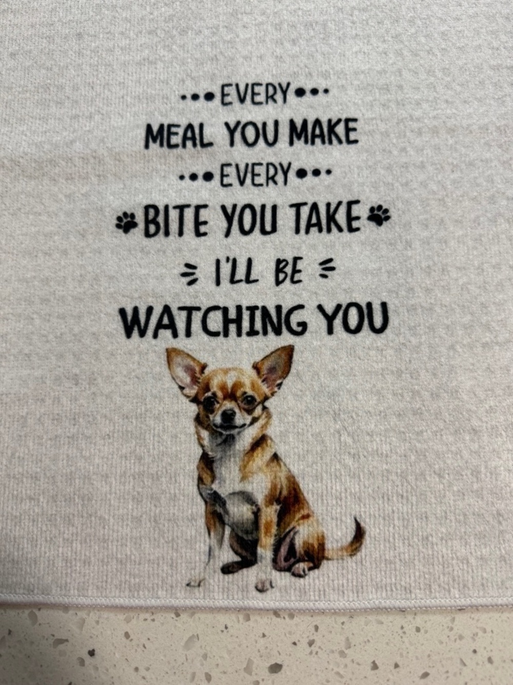 Chihuahua Kitchen Towel